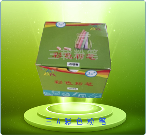 三A彩色粉笔6002-4